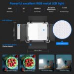 NEEWER RGB660 PRO II RGB LED Video Light Kit