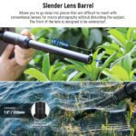 NEEWER LS-51 18mm Wide Angle 2x Macro Probe Lens for Phone