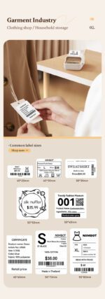 NIIMBOT B21 Bluetooth Thermal Label Printer