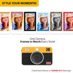 KODAK Mini Shot 2 Retro C210R Instant Camera and Printer - Yellow