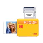 KODAK Mini 3 Retro P300R Portable Instant Photo Printer - Yellow