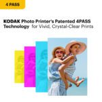KODAK Dock Plus PD460 4x6 Instant Photo Printer - Yellow