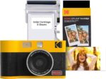 KODAK Mini Shot 2 ERA MS200 Instant Camera Pack + 60 Photos - Yellow
