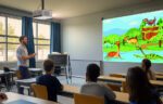 BYINTEK LOVE U14 smart projector - education and classroom use case