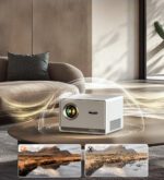 BYINTEK PLATO T5 Smart LCD Projector - Feature summary slide