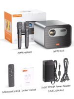BYINTEK UFO R90 Max Smart DLP Projector - Ports or hardware detail