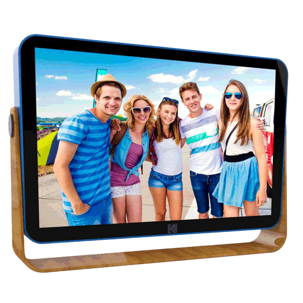 KODAK RWF-108V 10.1-inch Metal Wi-Fi Digital Photo Frame - Ocean Blue