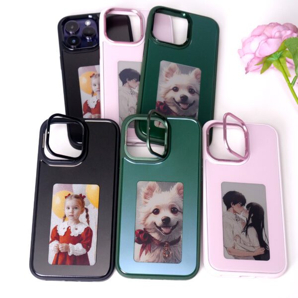iPhone 15 CleverPlay NFC Phone Case with Holder - Black