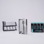 Kodai BT-20 Mental Silver + 4 Batteries Kit