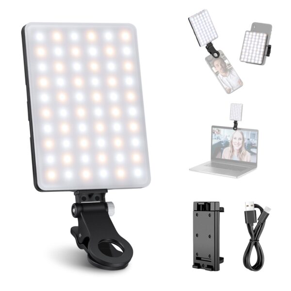 NEEWER NL-60AI LED Selfie Light with Phone Clip