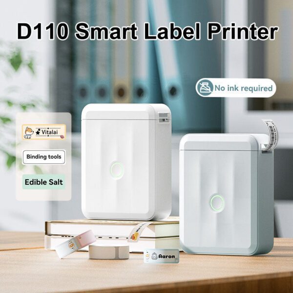 NIIMBOT D110-M Bluetooth Thermal Label Printer